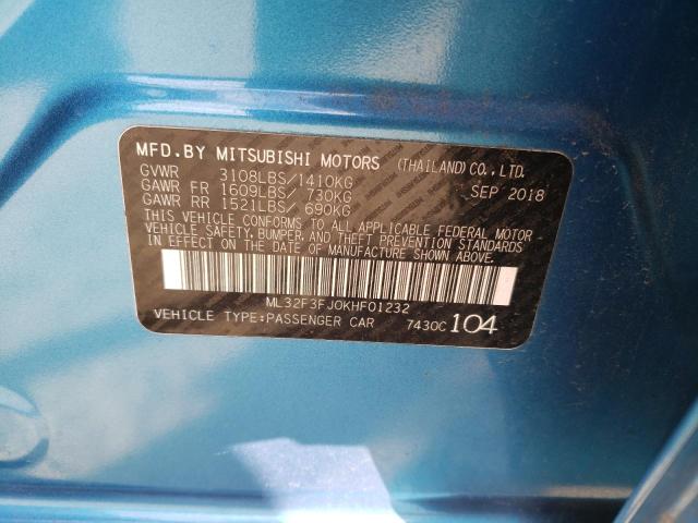 Photo 12 VIN: ML32F3FJ0KHF01232 - MITSUBISHI MIRAGE G4 