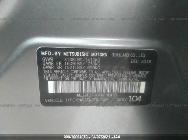 Photo 8 VIN: ML32F3FJ0KHF08455 - MITSUBISHI MIRAGE G4 