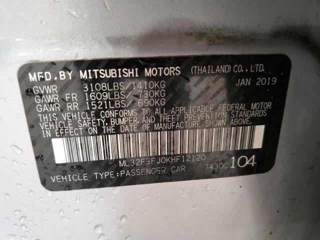 Photo 12 VIN: ML32F3FJ0KHF12120 - MITSUBISHI MIRAGE G4 