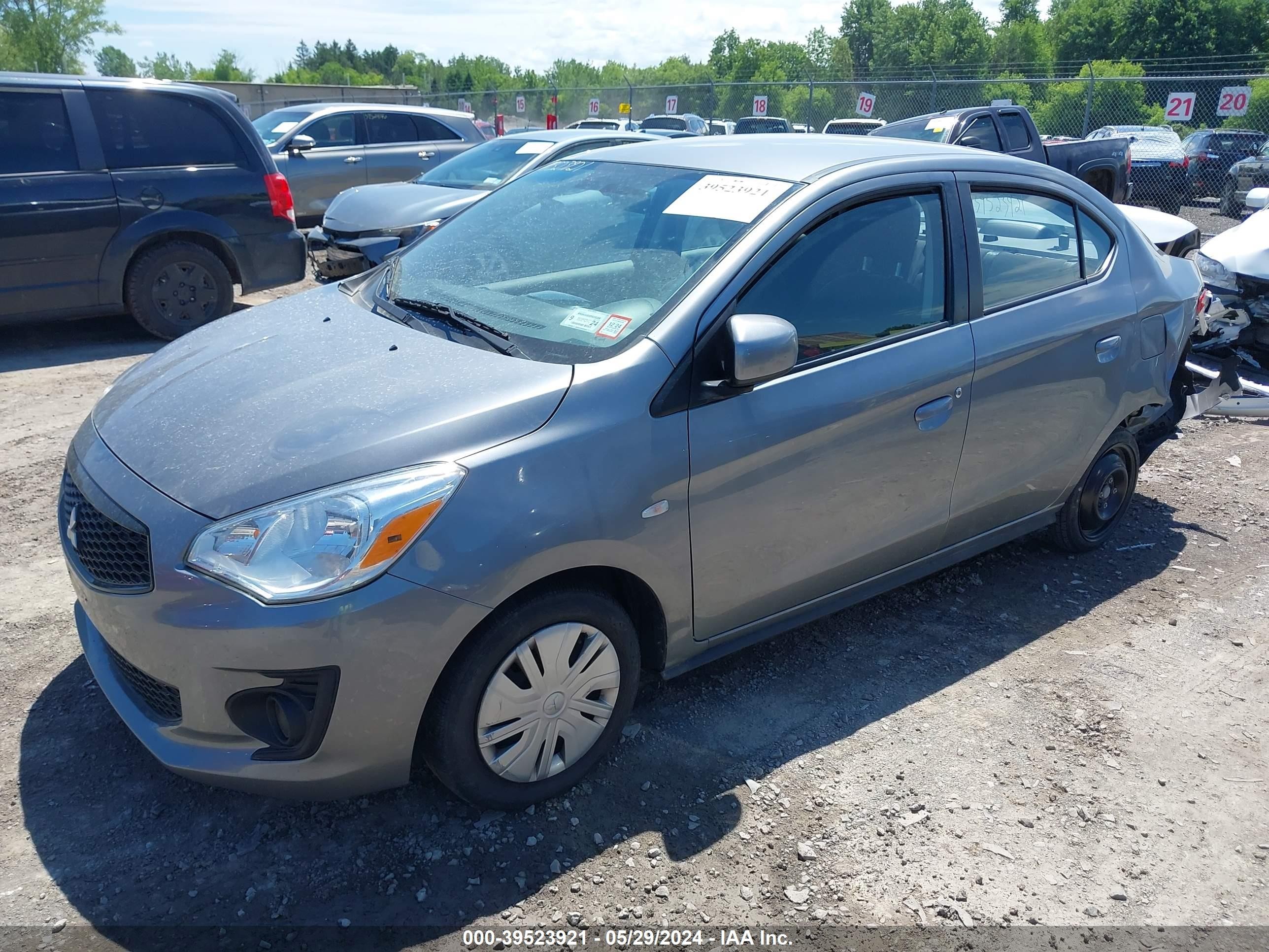 Photo 1 VIN: ML32F3FJ0LHF07923 - MITSUBISHI MIRAGE 