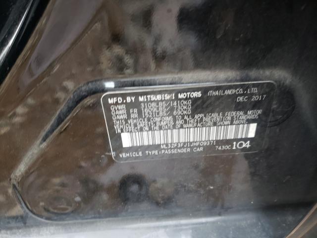 Photo 9 VIN: ML32F3FJ1JHF09371 - MITSUBISHI MIRAGE G4 