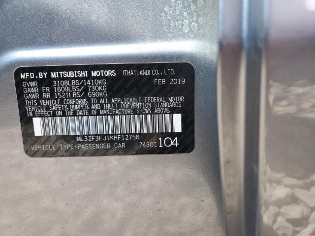 Photo 11 VIN: ML32F3FJ1K8F12756 - MITSUBISHI MIRAGE 