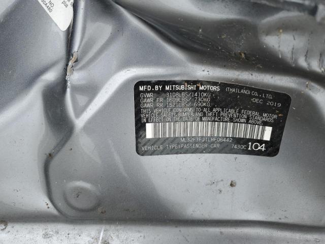 Photo 11 VIN: ML32F3FJ1LHF06442 - MITSUBISHI MIRAGE 