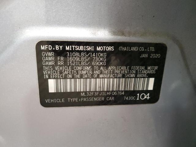 Photo 11 VIN: ML32F3FJ1LHF06764 - MITSUBISHI MIRAGE G4 