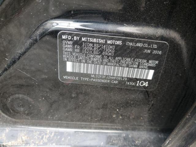 Photo 11 VIN: ML32F3FJ2HHF09129 - MITSUBISHI MIRAGE 