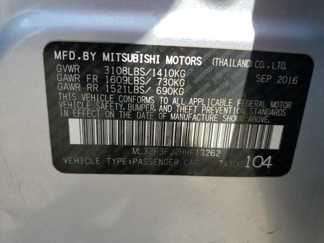 Photo 12 VIN: ML32F3FJ2HHF13262 - MITSUBISHI MIRAGE G4 