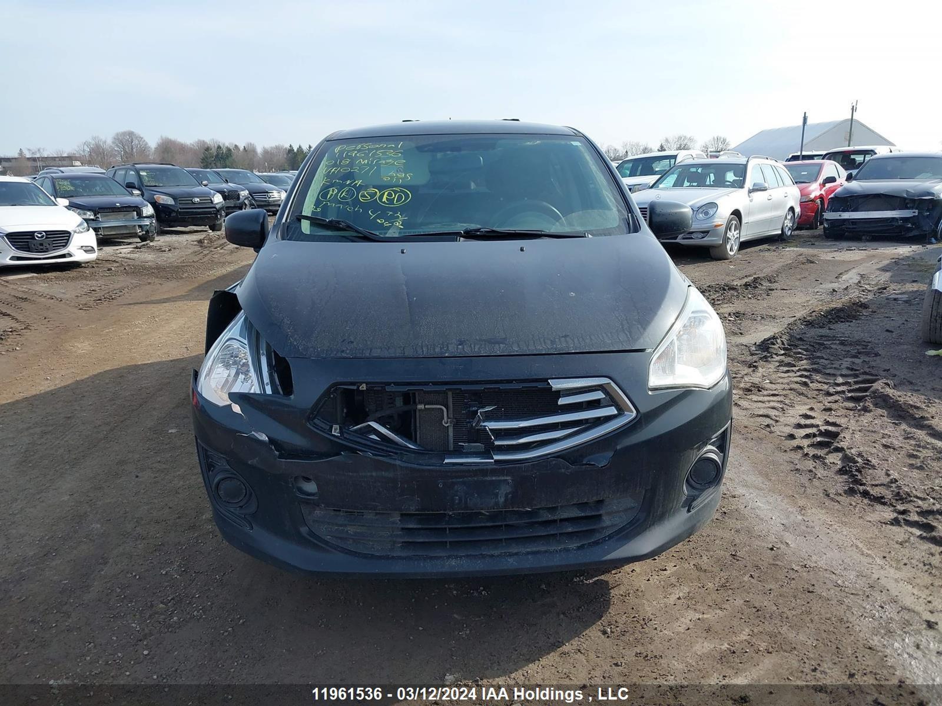 Photo 11 VIN: ML32F3FJ2JHF10271 - MITSUBISHI MIRAGE 