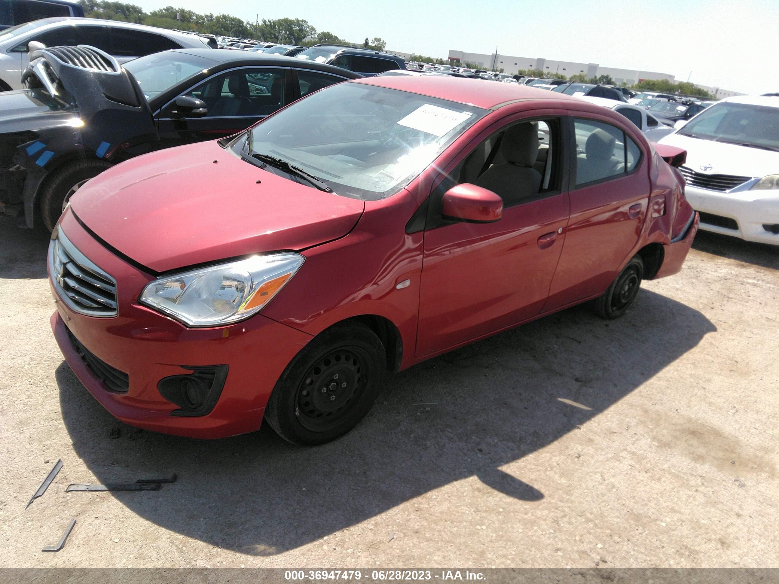 Photo 1 VIN: ML32F3FJ2JHF16264 - MITSUBISHI MIRAGE 