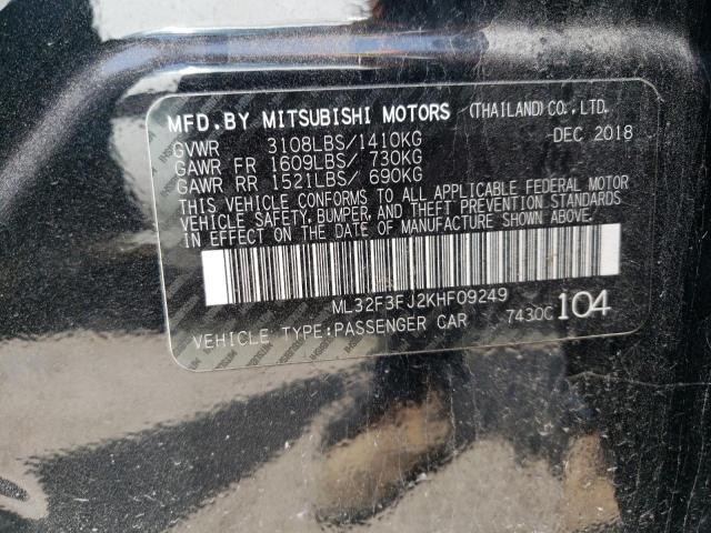 Photo 11 VIN: ML32F3FJ2KHF09249 - MITSUBISHI MIRAGE G4 