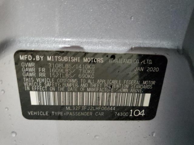 Photo 11 VIN: ML32F3FJ2LHF06644 - MITSUBISHI MIRAGE G4 