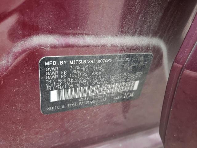 Photo 12 VIN: ML32F3FJ3HHF19250 - MITSUBISHI MIRAGE G4 