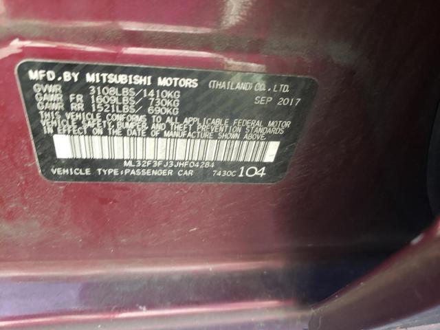 Photo 11 VIN: ML32F3FJ3JHF04284 - MITSUBISHI MIRAGE G4 