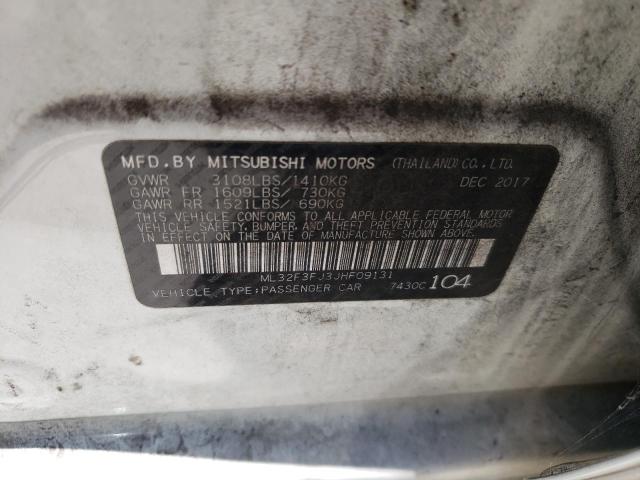 Photo 12 VIN: ML32F3FJ3JHF09131 - MITSUBISHI MIRAGE G4 