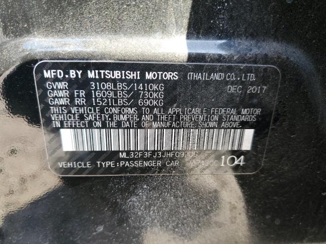 Photo 9 VIN: ML32F3FJ3JHF09209 - MITSUBISHI MIRAGE G4 