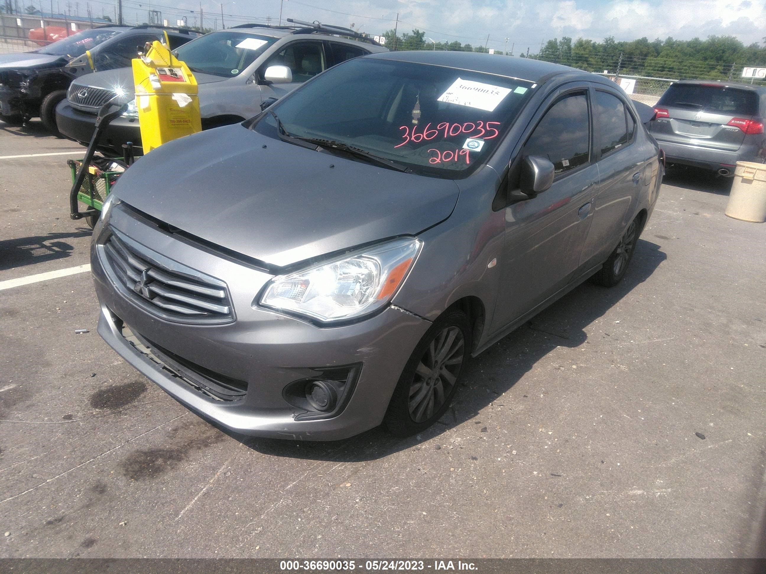 Photo 1 VIN: ML32F3FJ3KHF08479 - MITSUBISHI MIRAGE 