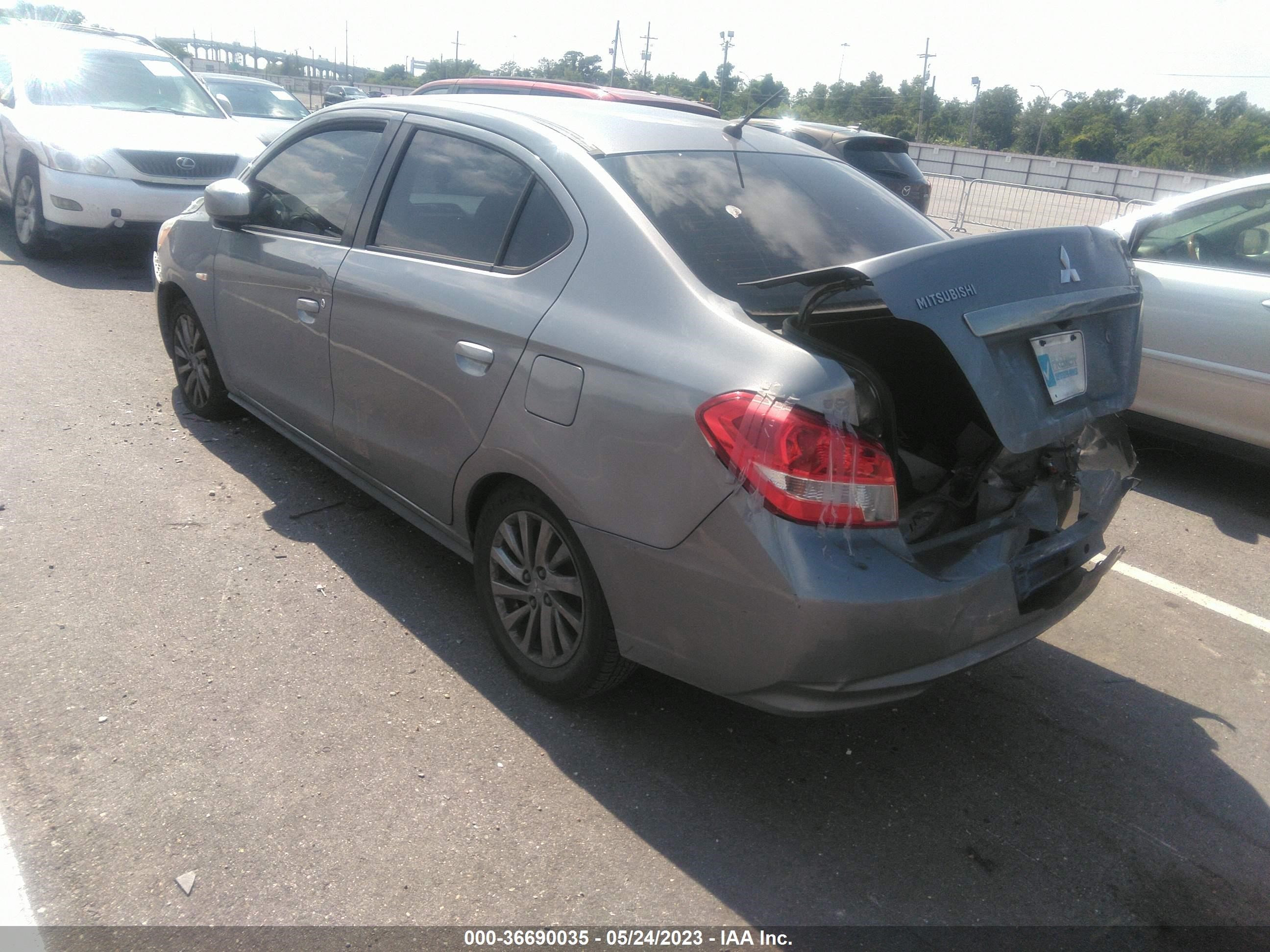 Photo 2 VIN: ML32F3FJ3KHF08479 - MITSUBISHI MIRAGE 