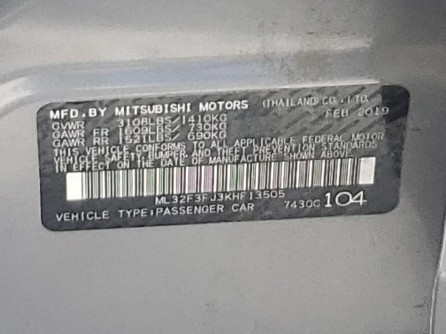 Photo 12 VIN: ML32F3FJ3KHF13505 - MITSUBISHI MIRAGE 