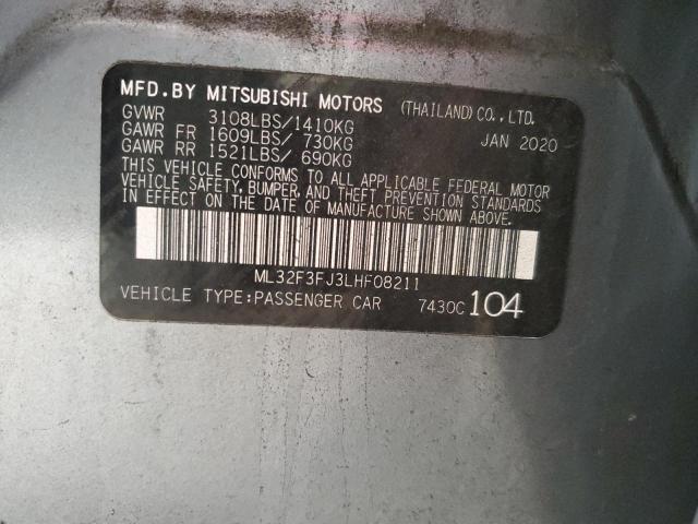 Photo 11 VIN: ML32F3FJ3LHF08211 - MITSUBISHI MIRAGE G4 