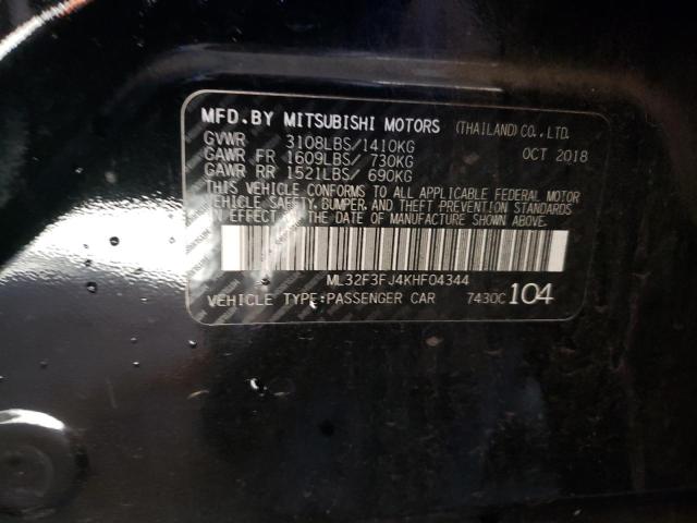 Photo 11 VIN: ML32F3FJ4KHF04344 - MITSUBISHI MIRAGE G4 