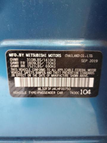 Photo 11 VIN: ML32F3FJ4LHF00750 - MITSUBISHI MIRAGE G4 