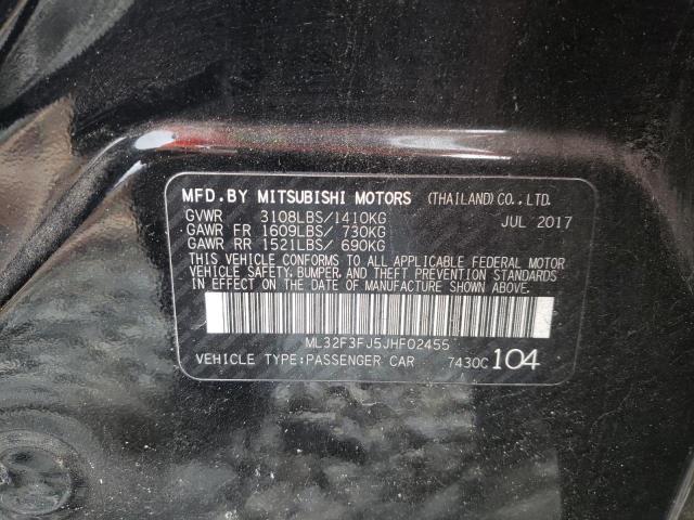 Photo 9 VIN: ML32F3FJ5JHF02455 - MITSUBISHI MIRAGE G4 