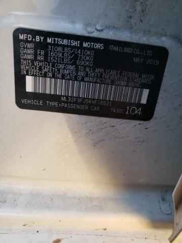 Photo 9 VIN: ML32F3FJ5KHF16521 - MITSUBISHI MIRAGE G4 