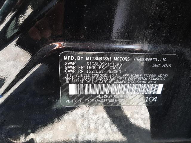 Photo 9 VIN: ML32F3FJ5LHF06167 - MITSUBISHI MIRAGE G4 