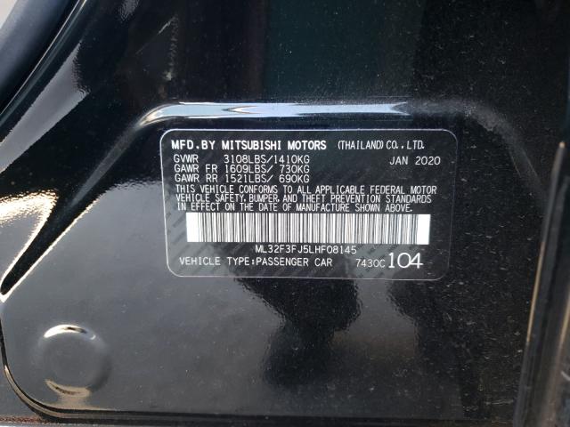 Photo 9 VIN: ML32F3FJ5LHF08145 - MITSUBISHI MIRAGE G4 