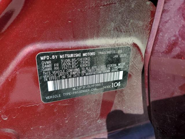 Photo 12 VIN: ML32F3FJ5LHF08811 - MITSUBISHI MIRAGE G4 