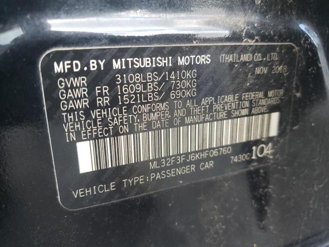 Photo 11 VIN: ML32F3FJ6KHF06760 - MITSUBISHI MIRAGE G4 