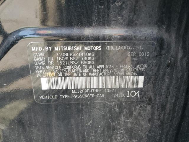 Photo 11 VIN: ML32F3FJ7HHF14357 - MITSUBISHI MIRAGE G4 