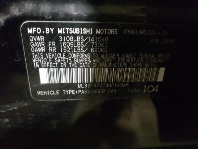 Photo 9 VIN: ML32F3FJ7JHF14946 - MITSUBISHI MIRAGE G4 