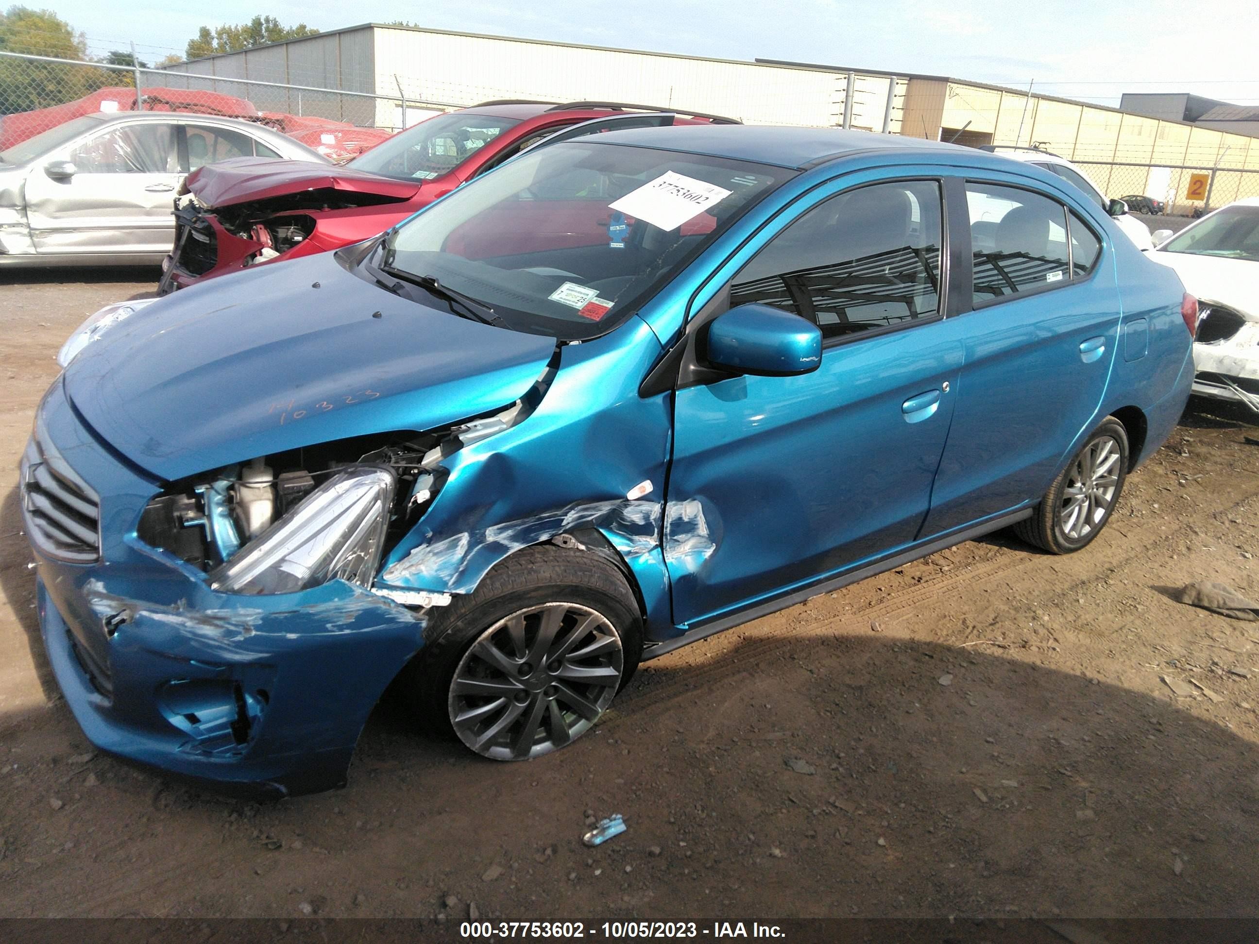 Photo 1 VIN: ML32F3FJ7KHF17802 - MITSUBISHI MIRAGE 