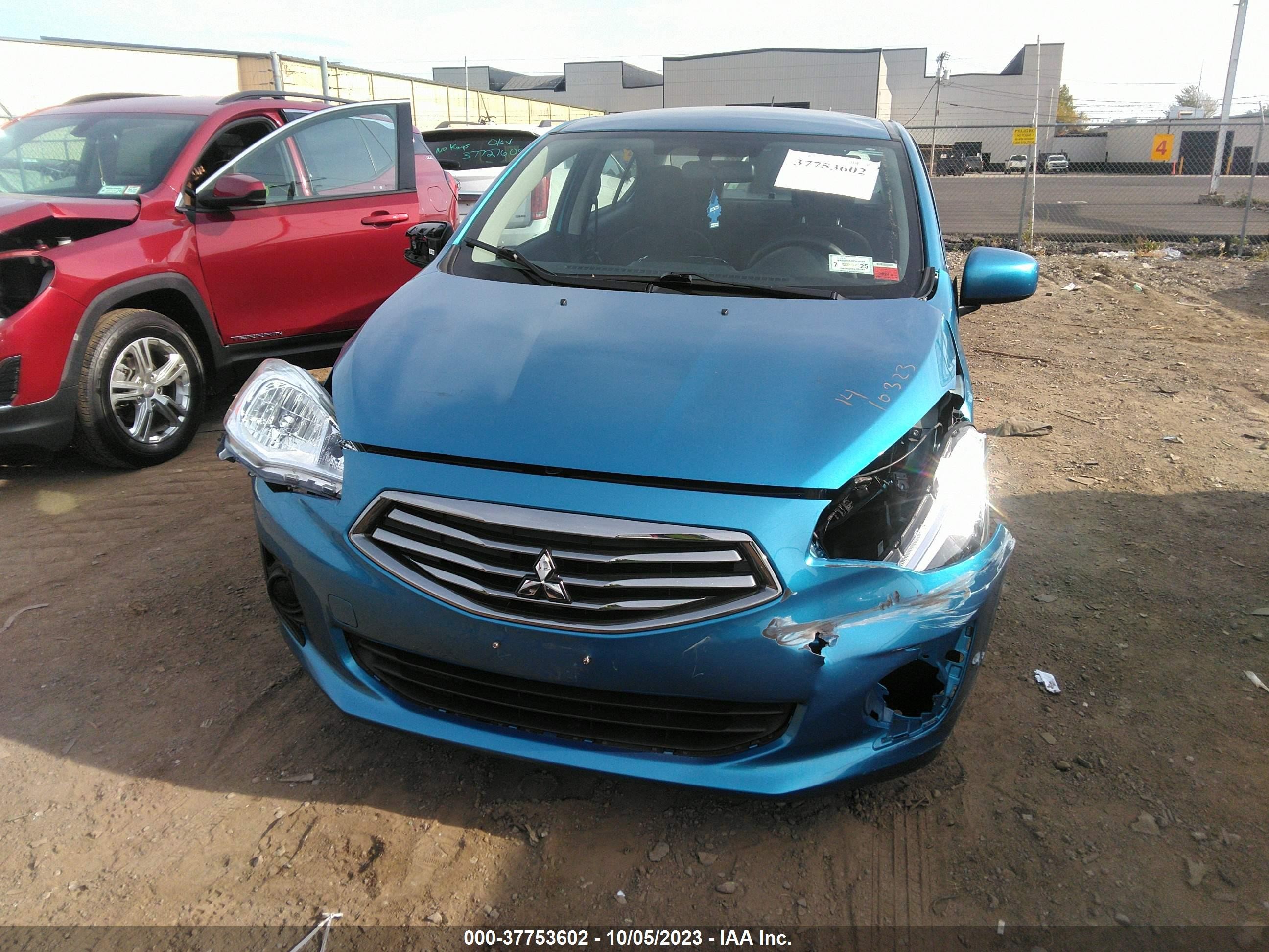 Photo 10 VIN: ML32F3FJ7KHF17802 - MITSUBISHI MIRAGE 