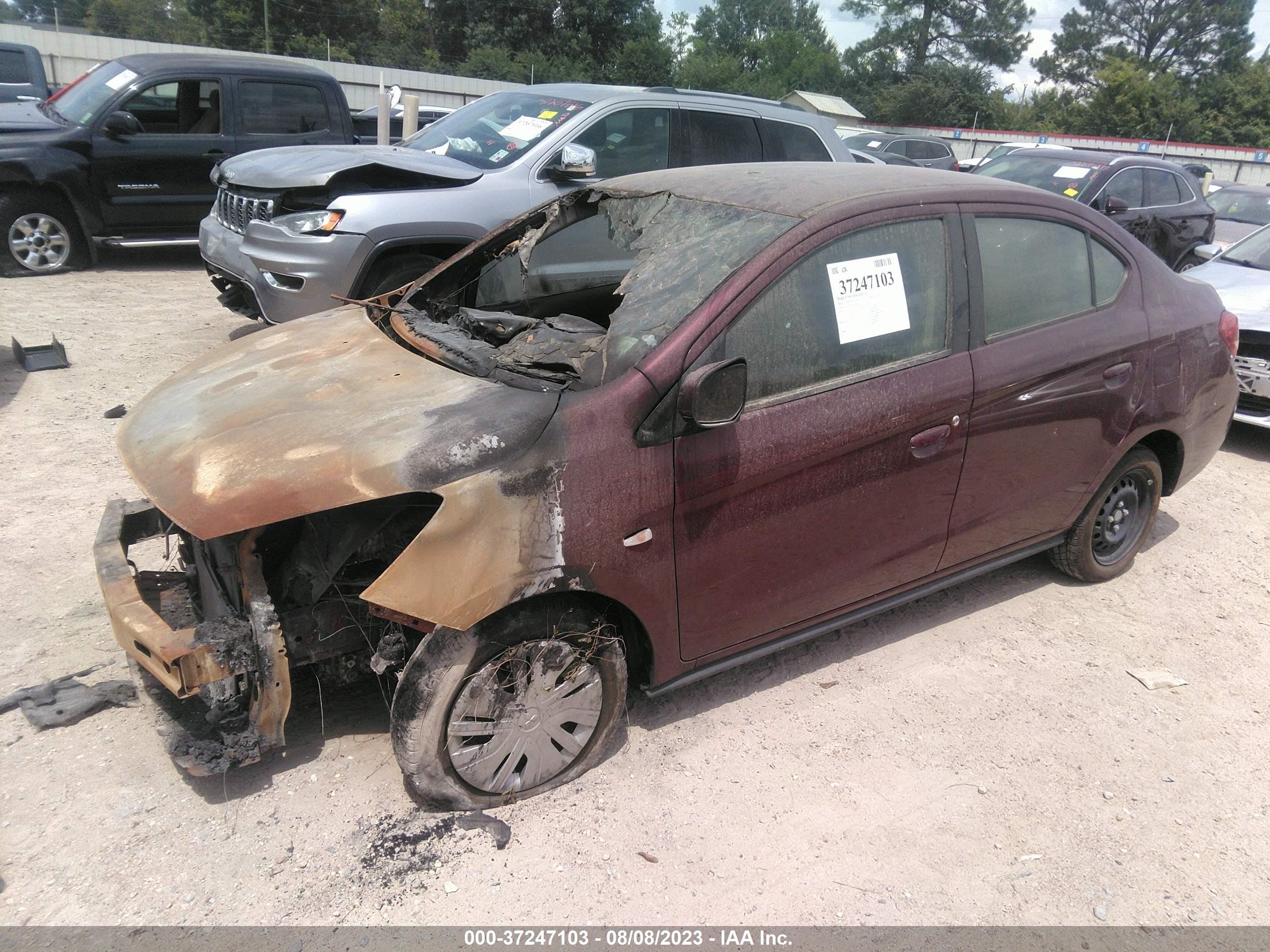 Photo 1 VIN: ML32F3FJ7LHF05554 - MITSUBISHI MIRAGE 