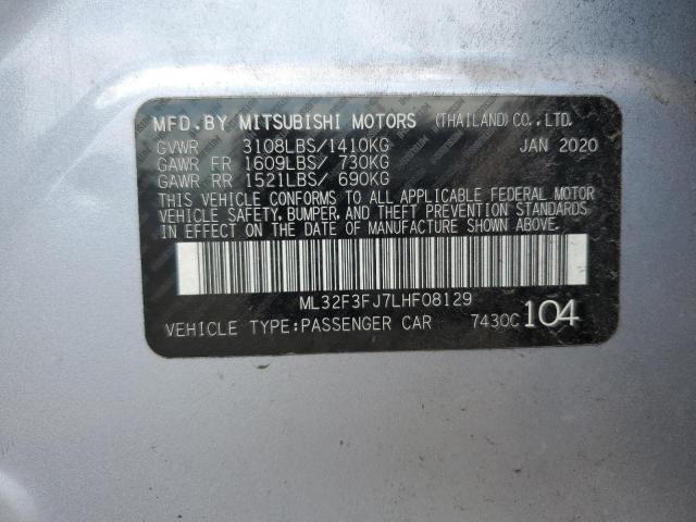 Photo 11 VIN: ML32F3FJ7LHF08129 - MITSUBISHI MIRAGE 