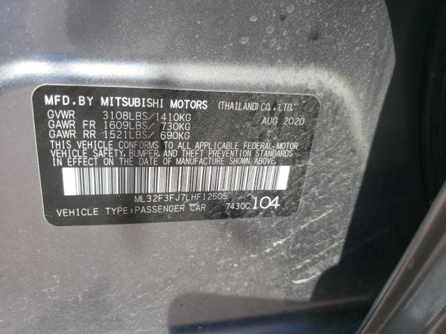 Photo 9 VIN: ML32F3FJ7LHF12505 - MITSUBISHI MIRAGE G4 