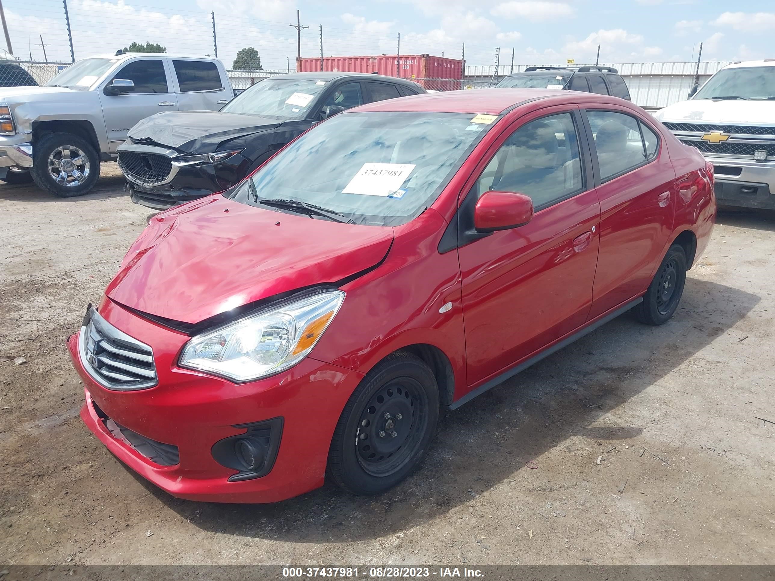 Photo 1 VIN: ML32F3FJ8KHF06887 - MITSUBISHI MIRAGE 