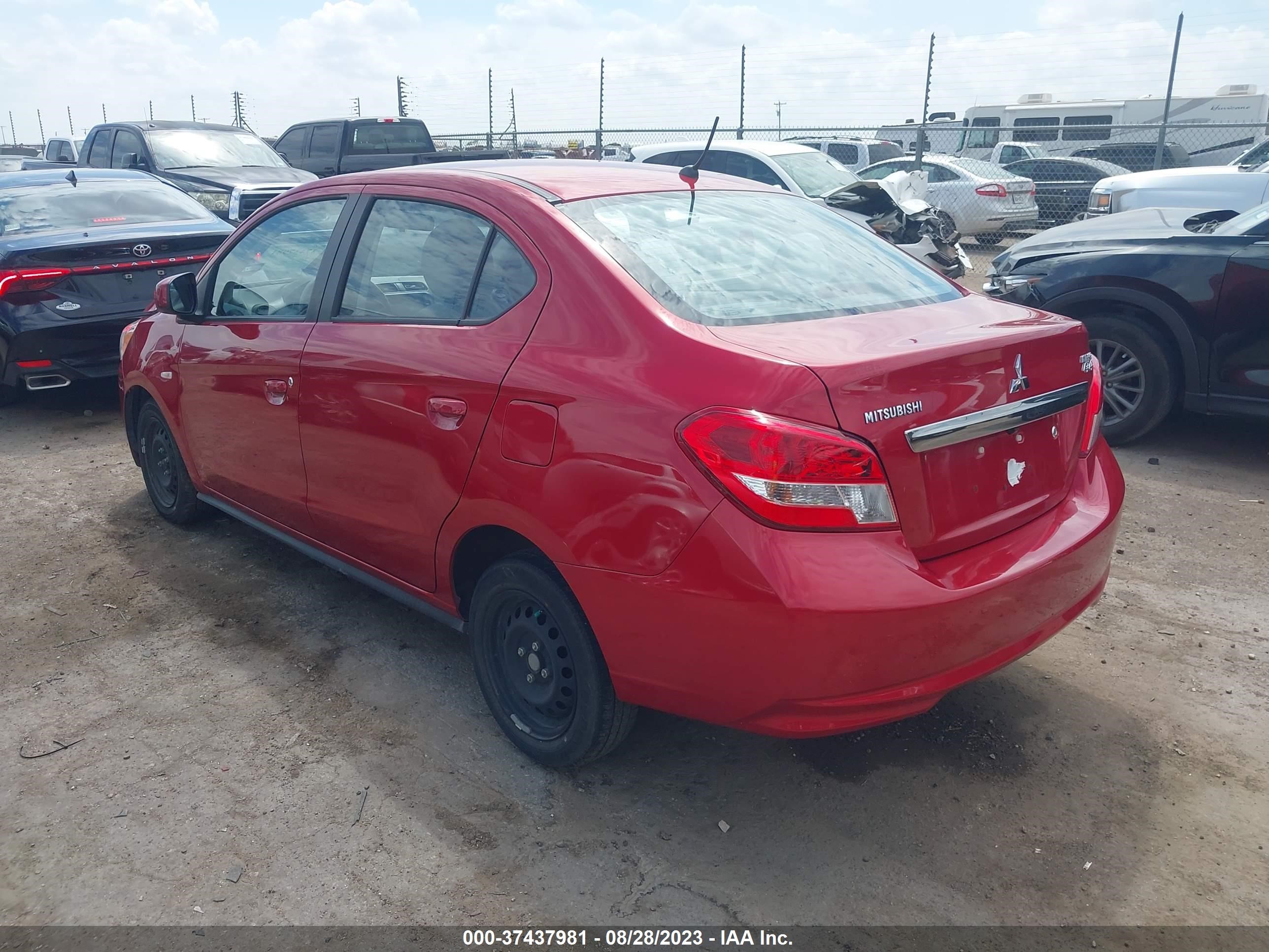 Photo 2 VIN: ML32F3FJ8KHF06887 - MITSUBISHI MIRAGE 