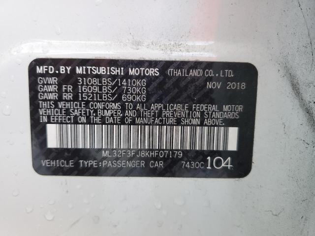 Photo 12 VIN: ML32F3FJ8KHF07179 - MITSUBISHI MIRAGE G4 