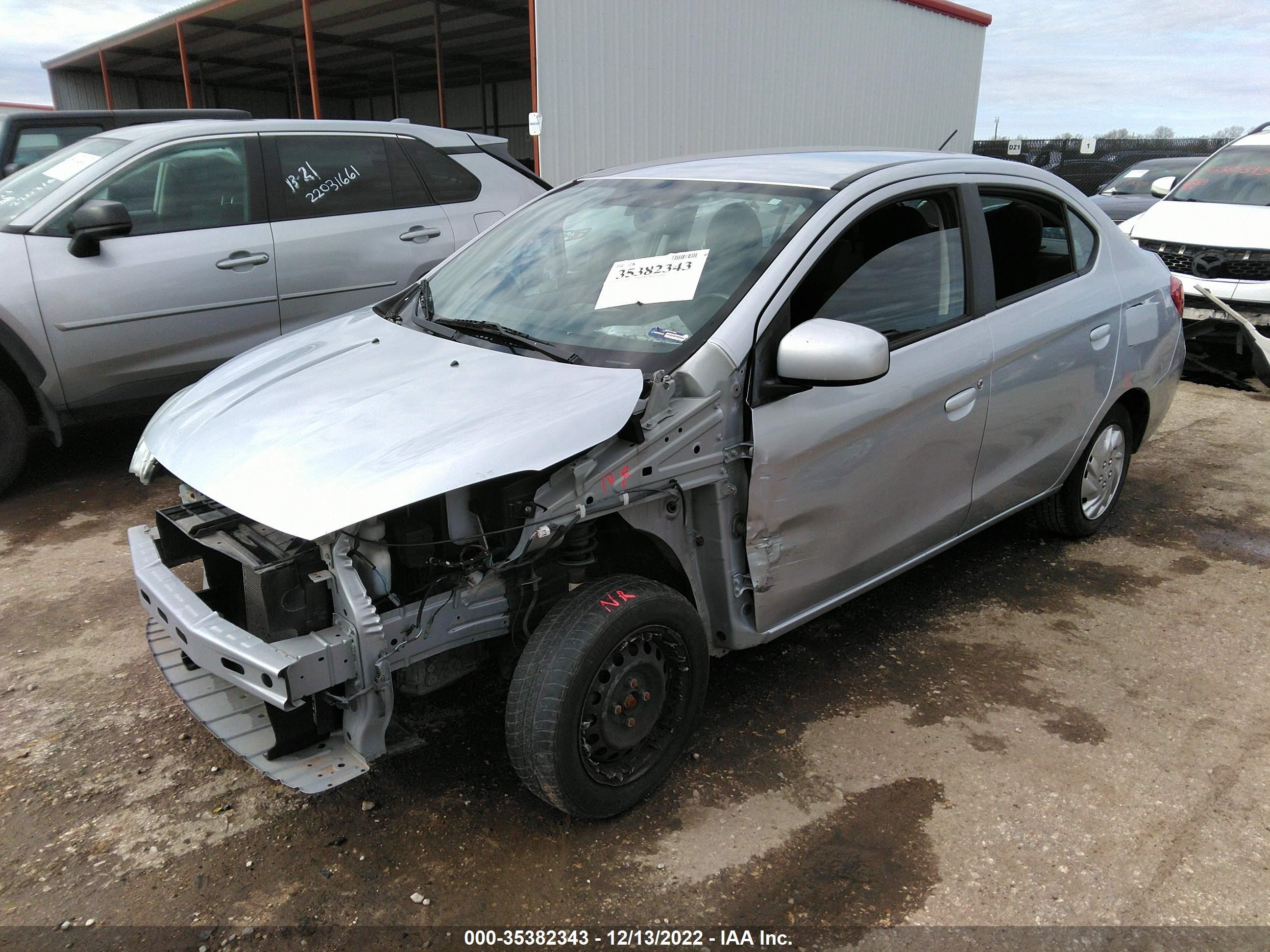 Photo 1 VIN: ML32F3FJ9HHF05367 - MITSUBISHI MIRAGE 