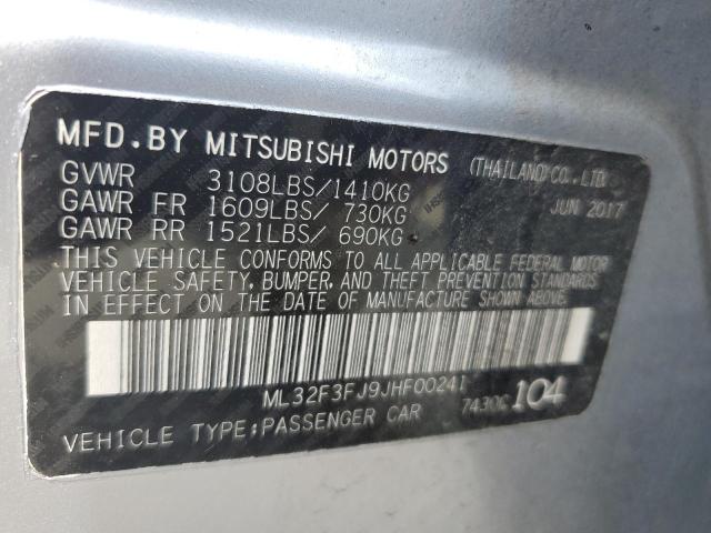 Photo 11 VIN: ML32F3FJ9JHF00241 - MITSUBISHI MIRAGE G4 