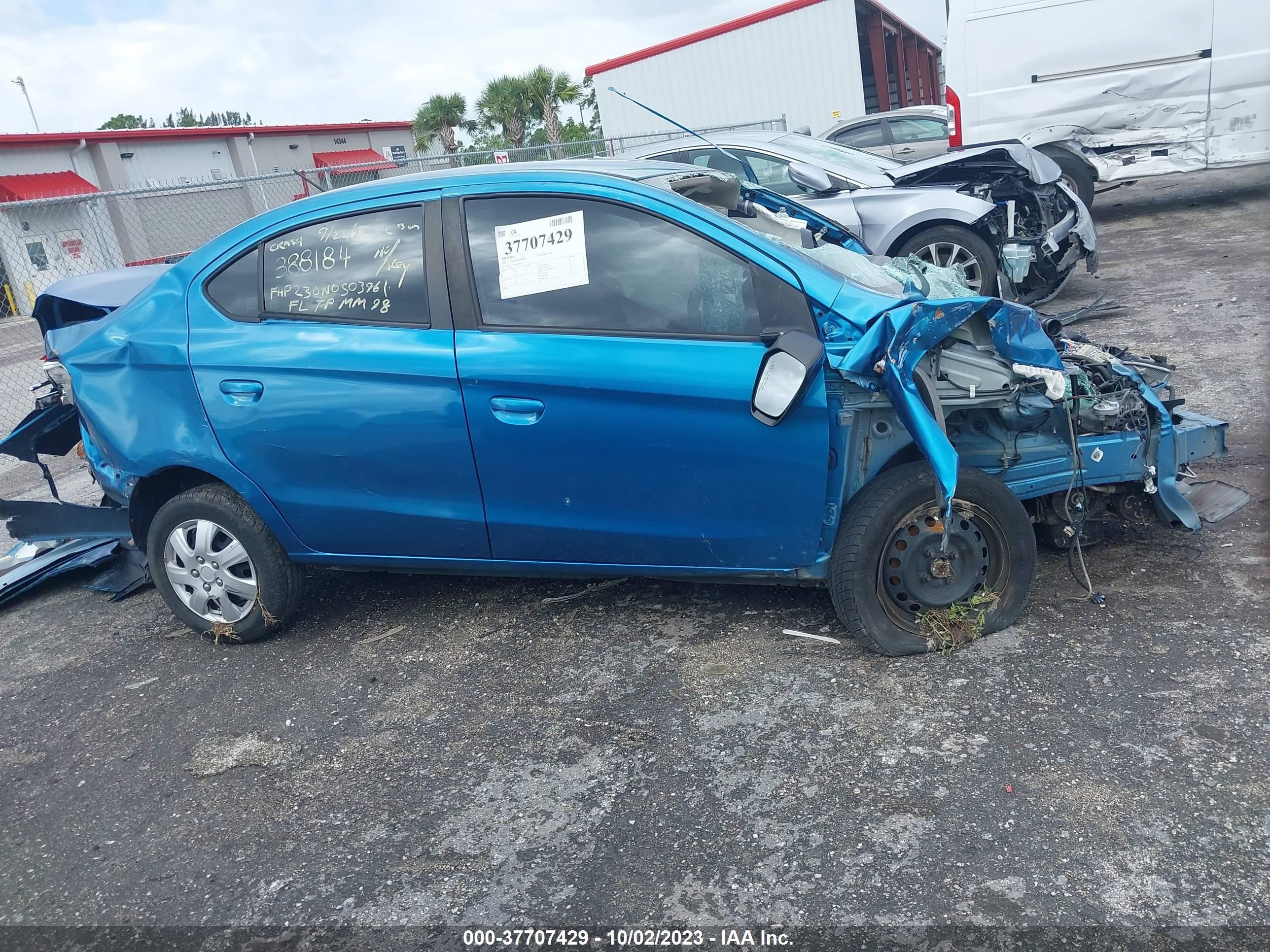 Photo 12 VIN: ML32F3FJ9JHF04922 - MITSUBISHI MIRAGE 