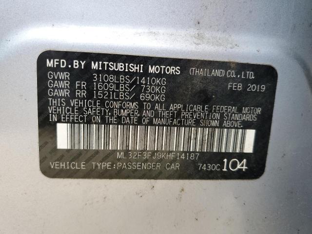 Photo 11 VIN: ML32F3FJ9KHF14187 - MITSUBISHI MIRAGE G4 