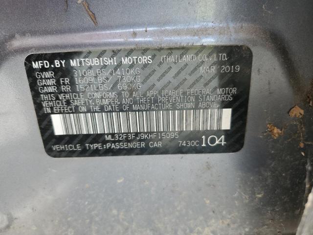 Photo 12 VIN: ML32F3FJ9KHF15095 - MITSUBISHI MIRAGE G4 