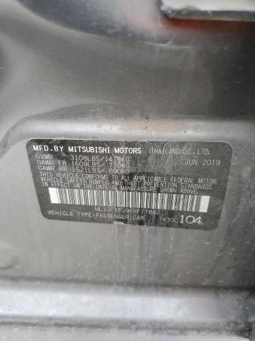 Photo 9 VIN: ML32F3FJ9KHF17882 - MITSUBISHI MIRAGE G4 