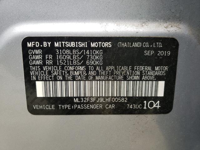 Photo 9 VIN: ML32F3FJ9LHF00582 - MITSUBISHI MIRAGE G4 