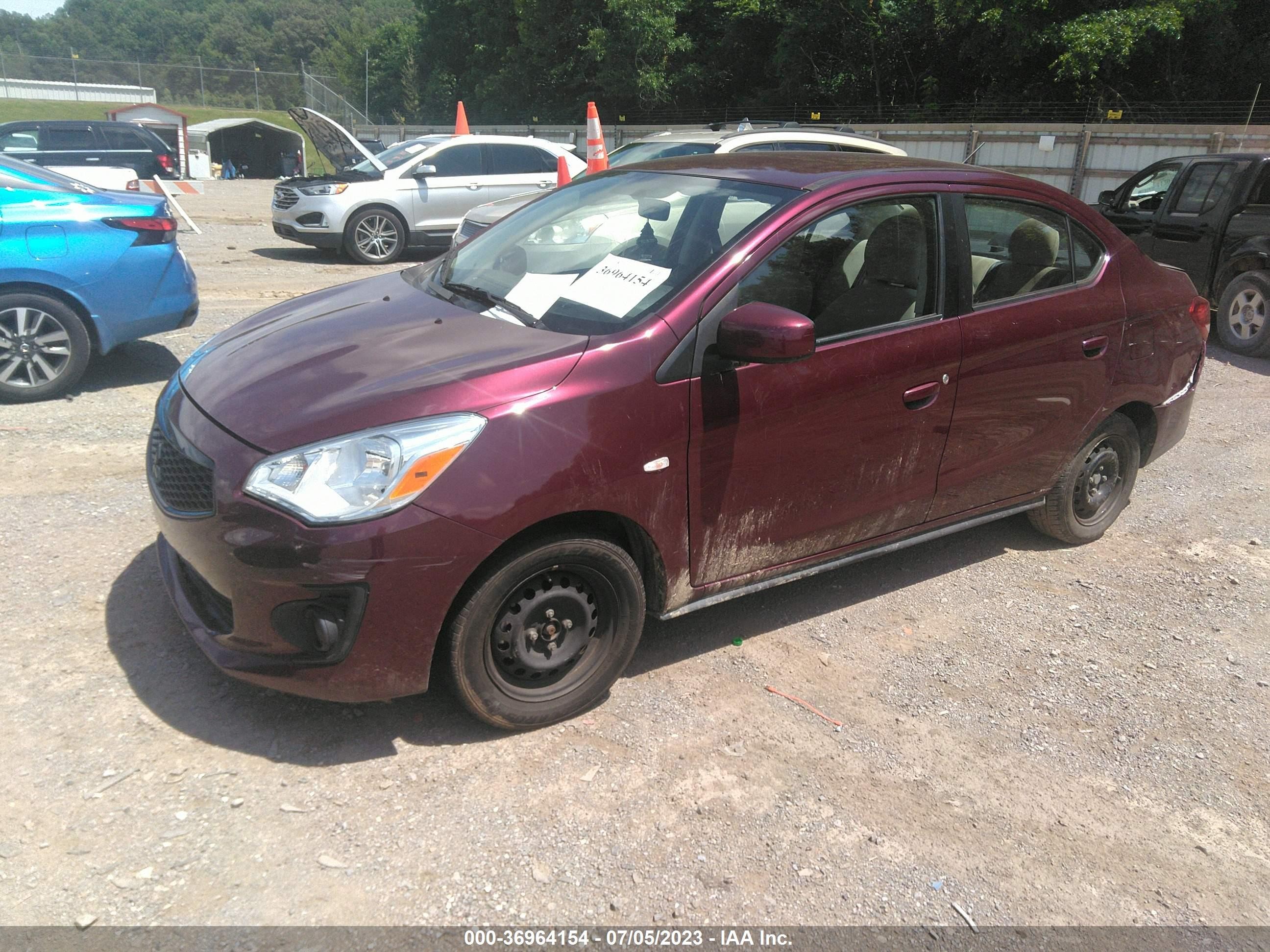 Photo 1 VIN: ML32F3FJ9LHF07449 - MITSUBISHI MIRAGE 