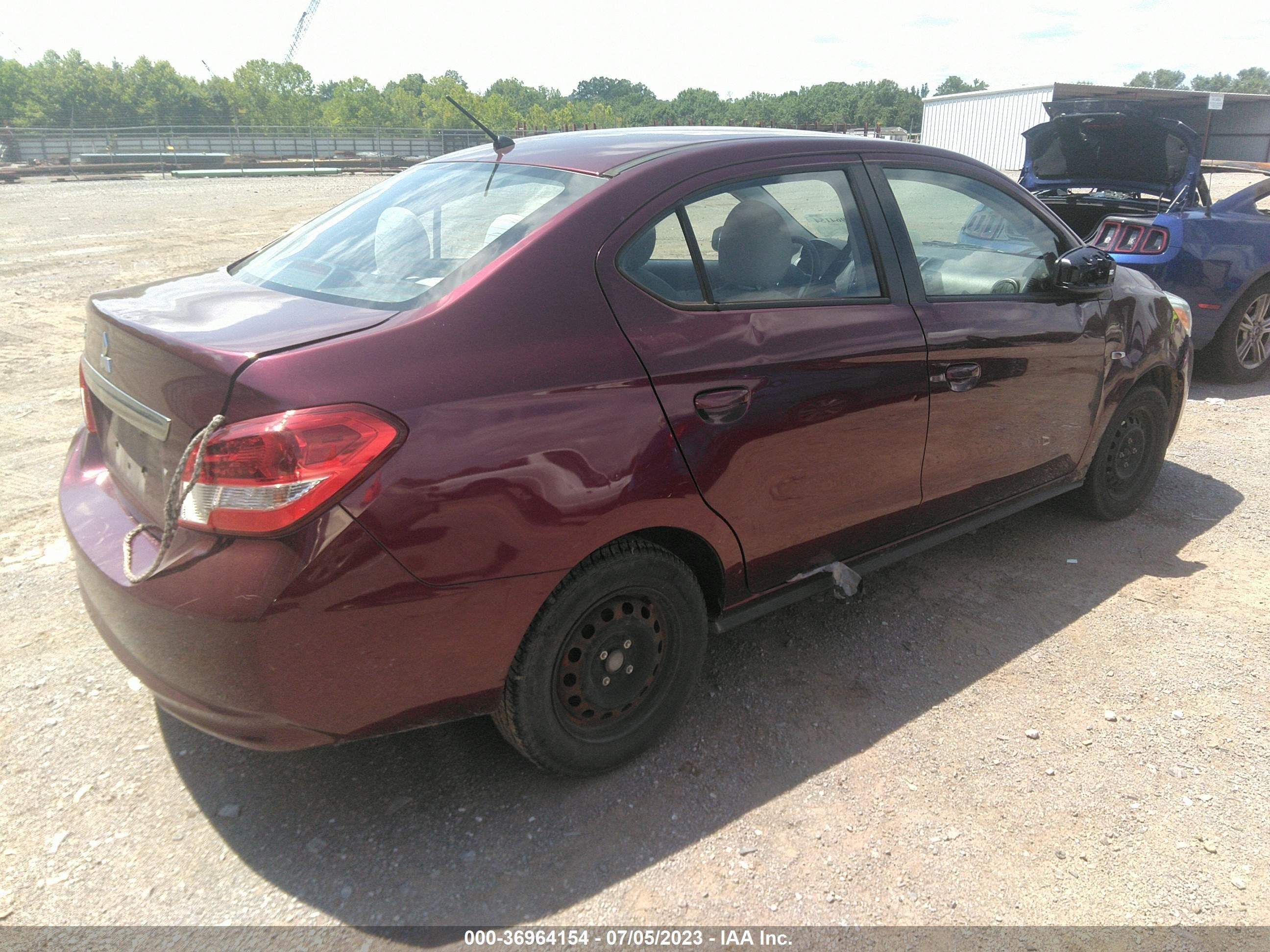 Photo 3 VIN: ML32F3FJ9LHF07449 - MITSUBISHI MIRAGE 