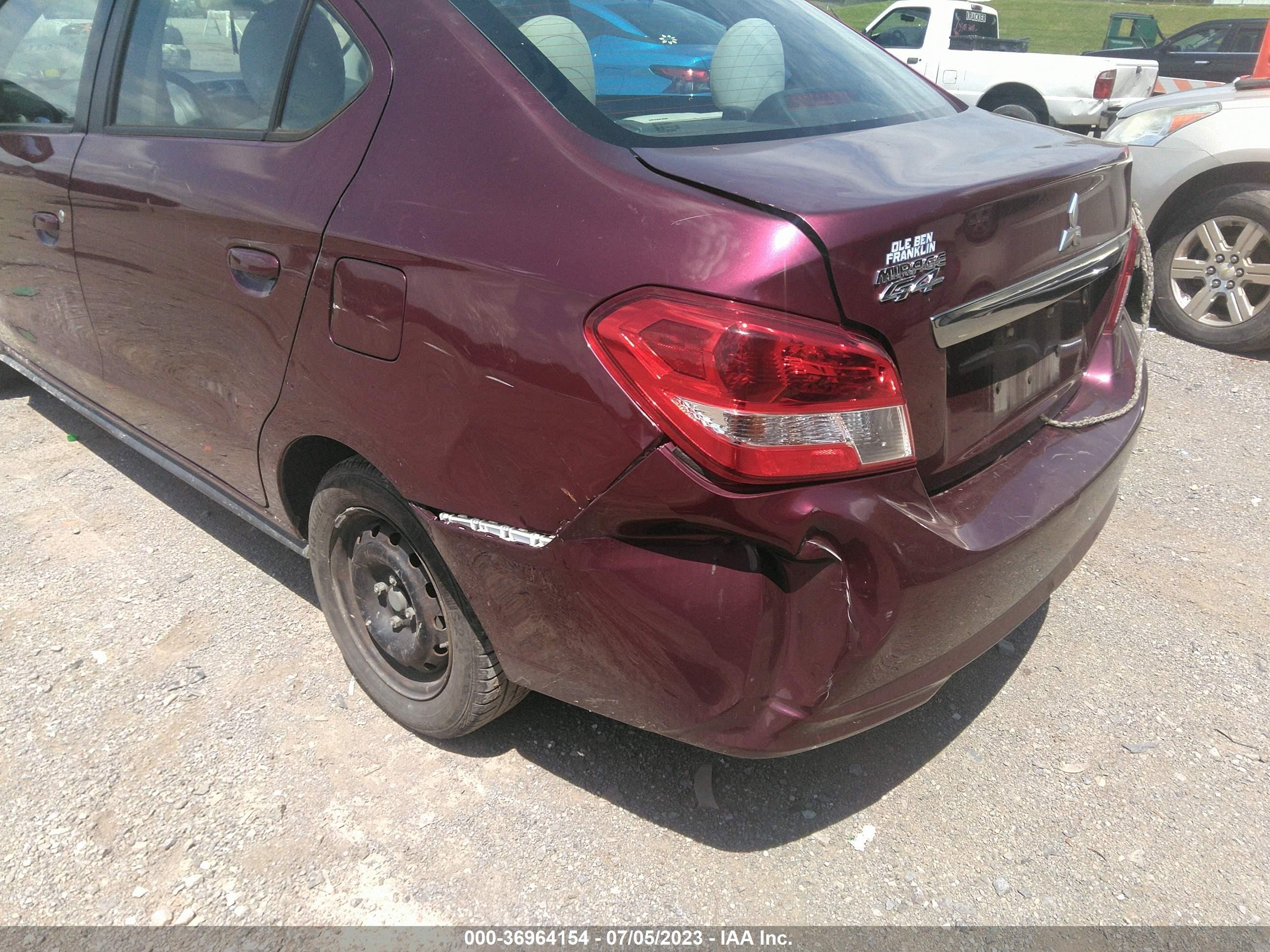 Photo 5 VIN: ML32F3FJ9LHF07449 - MITSUBISHI MIRAGE 